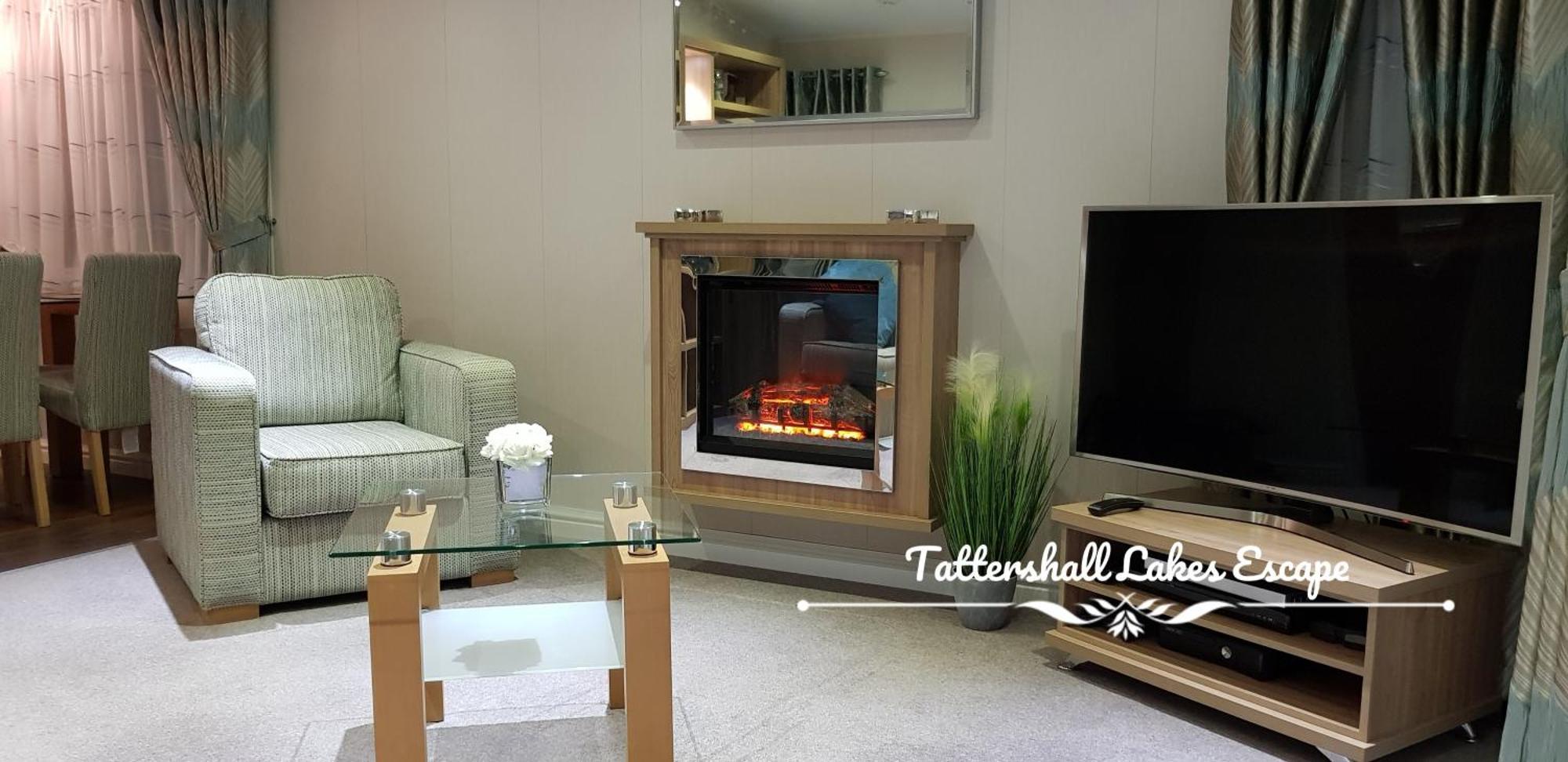 Meridian Tattershall Lakes Escape - Lakeside Lodge Caravan With A Fishing Peg Luxury Hot Tub Exterior foto